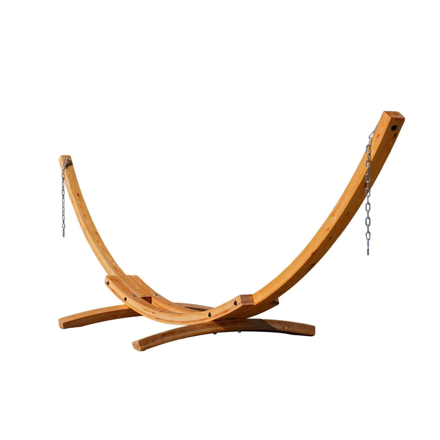 13 FT Hardwood Arc Hammock Stand