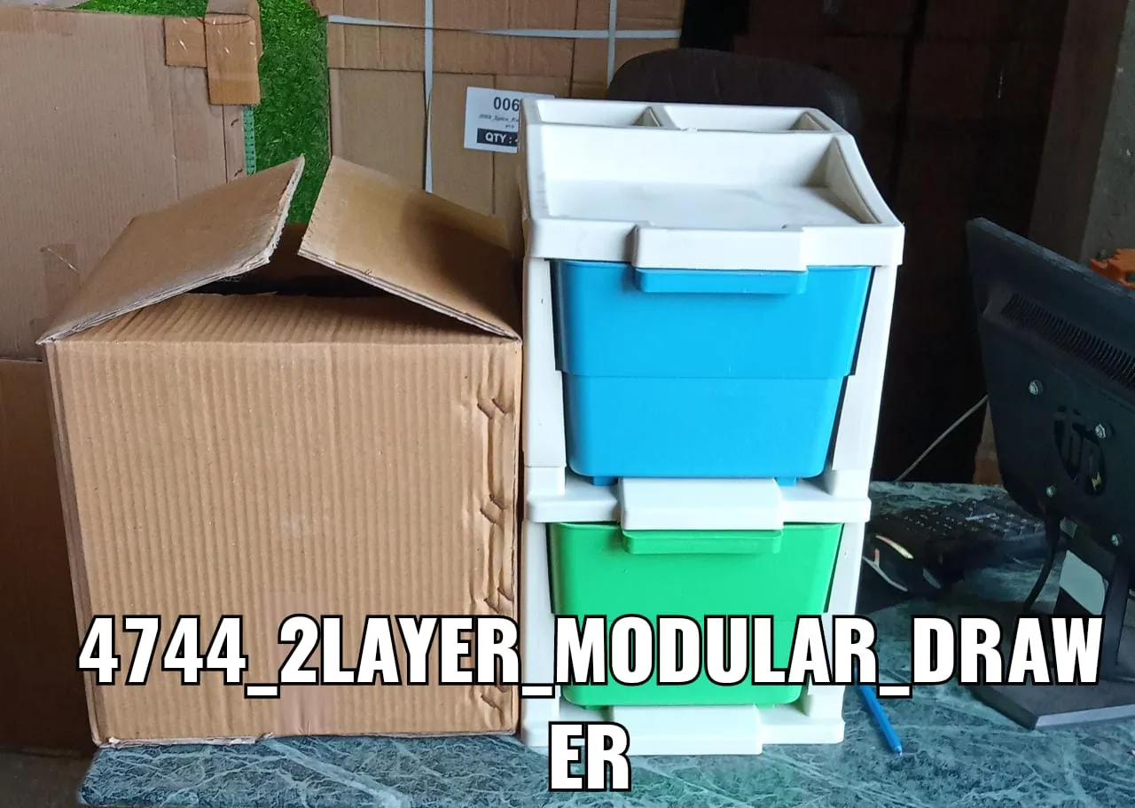 4744 2 Layer Multi-Purpose Modular Drawer Storage System