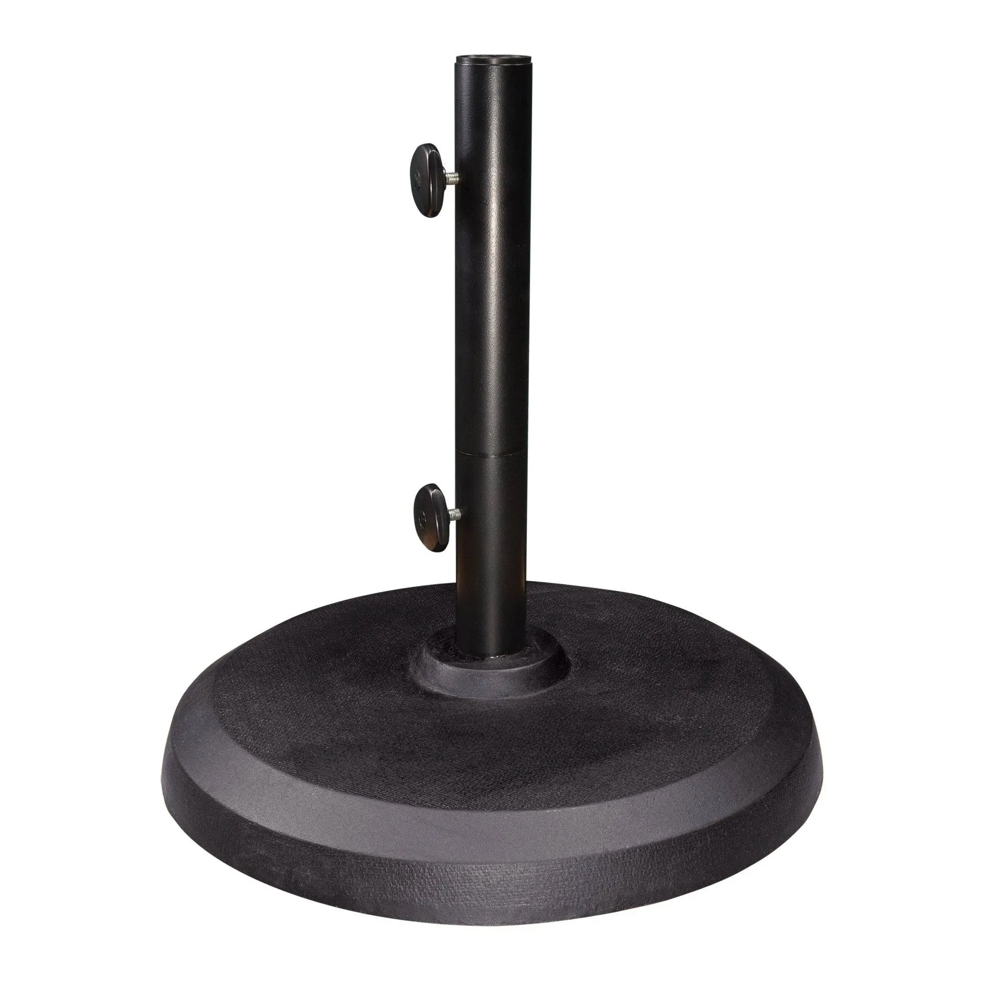 50LB Designer Cast Aluminum Umbrella Base - Black