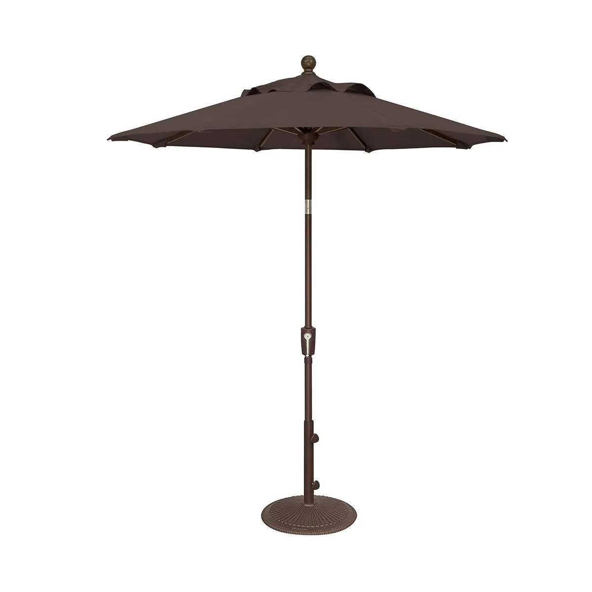 6' Classic Umbrella - Walnut