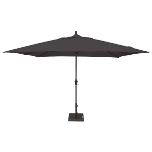 8'x11' Designer Umbrella - Canvas Coal