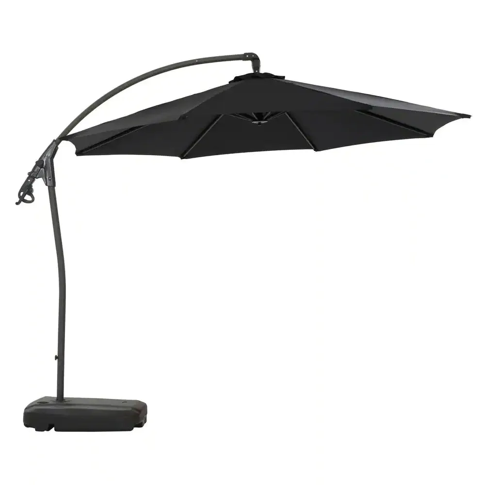 9.5' Cantilever Patio Umbrella with Water Base