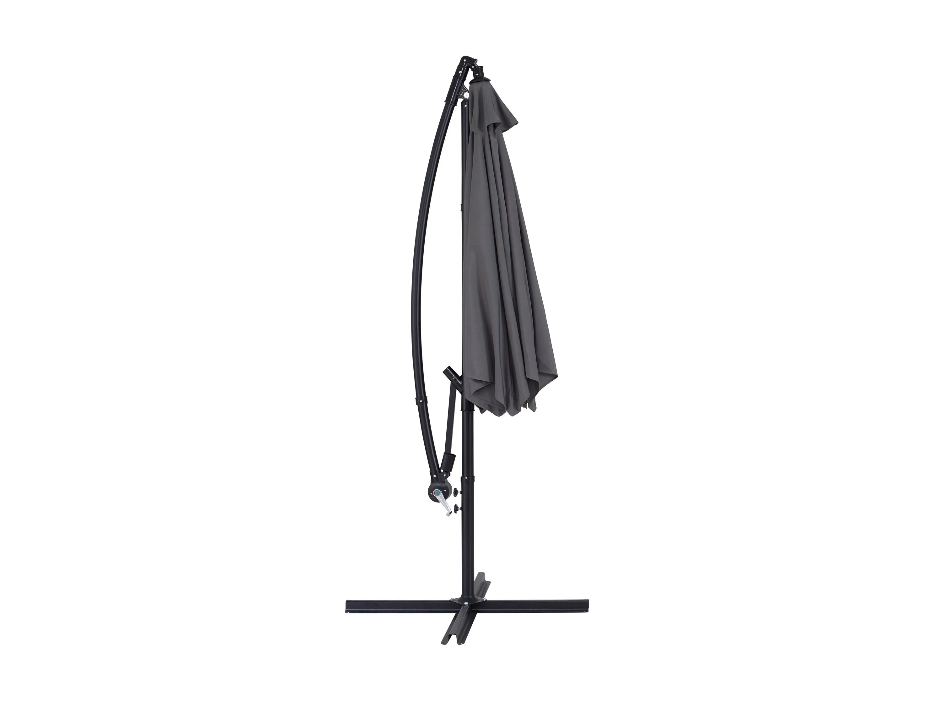 9ft Grey Cantilever Umbrella