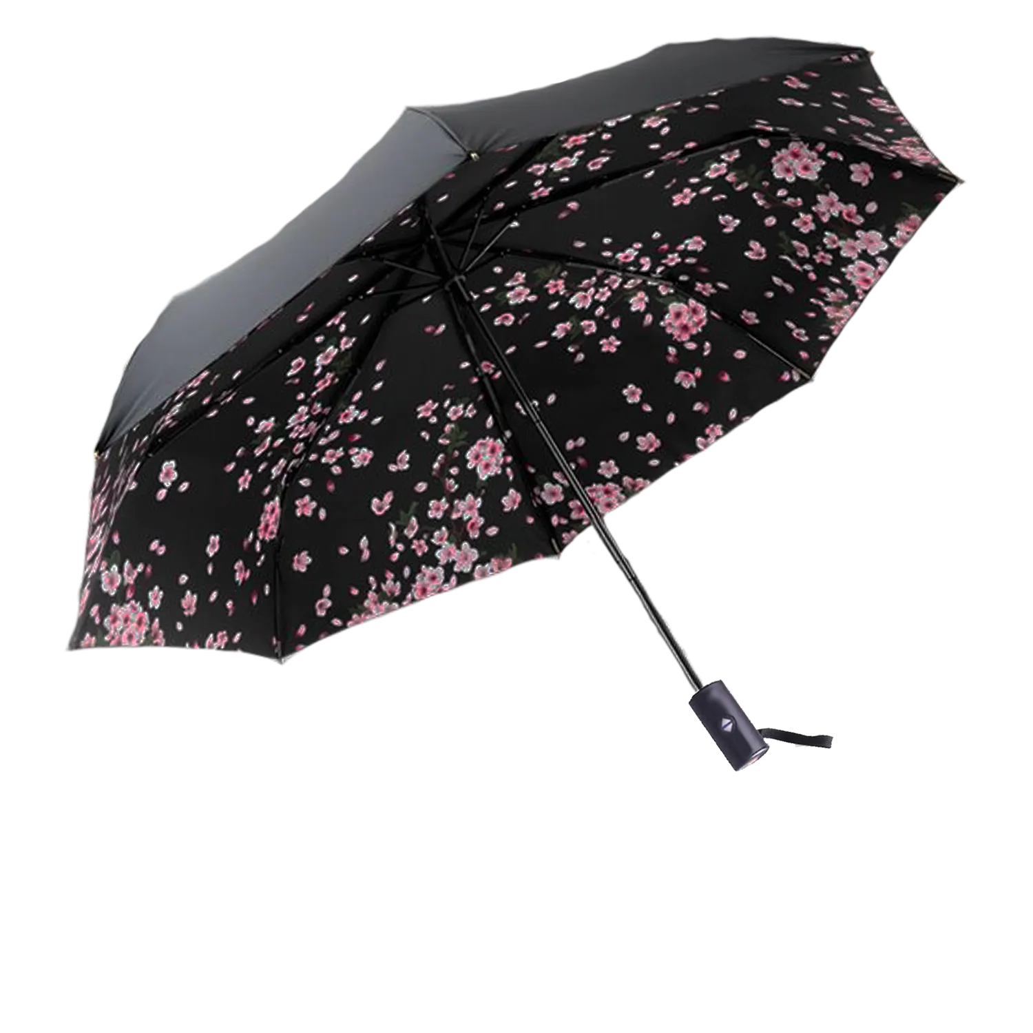 ABCCANOPY Sun Protection with Black Glue Anti UV Coating Travel Auto Folding Umbrella