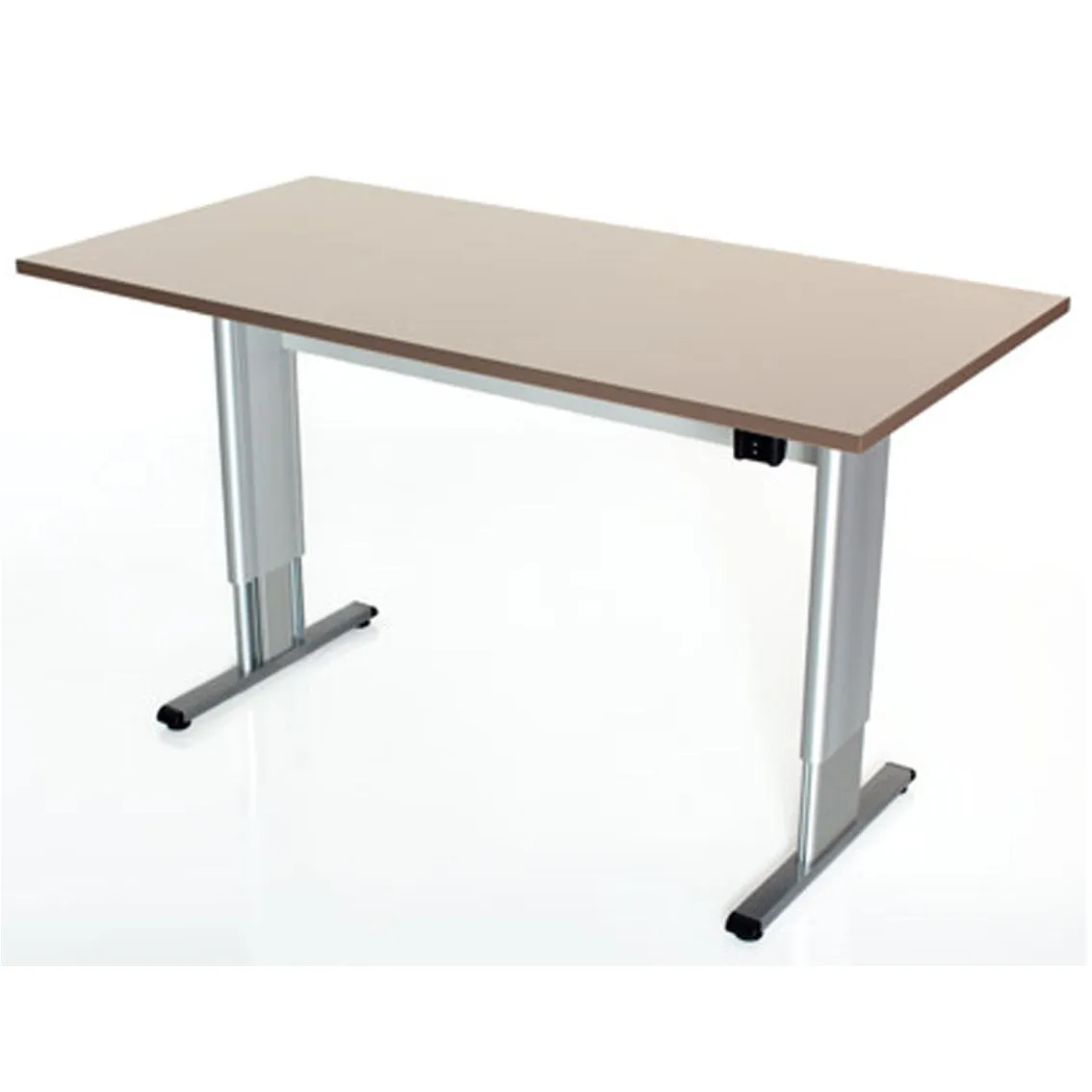 Ad-As/Populas Furniture Infinity Series Height Adjustable Workstations, Desks & Tables Activity/ Computer Table, 48"L X 36"W, Rectangular, Power Adjustable, Available In All Finishes, Indicate Color Code (Xx)