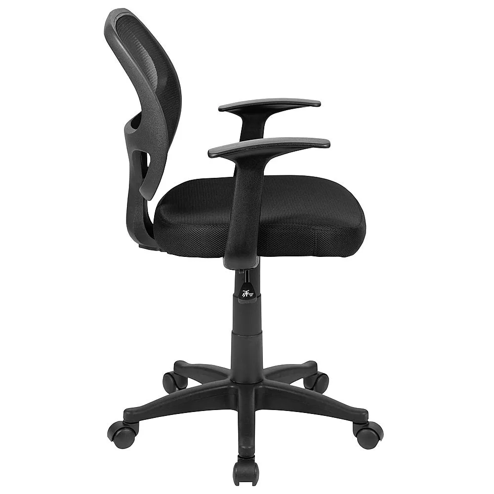 Alamont Home - Mallard Contemporary Mesh Swivel Office Chair - Black