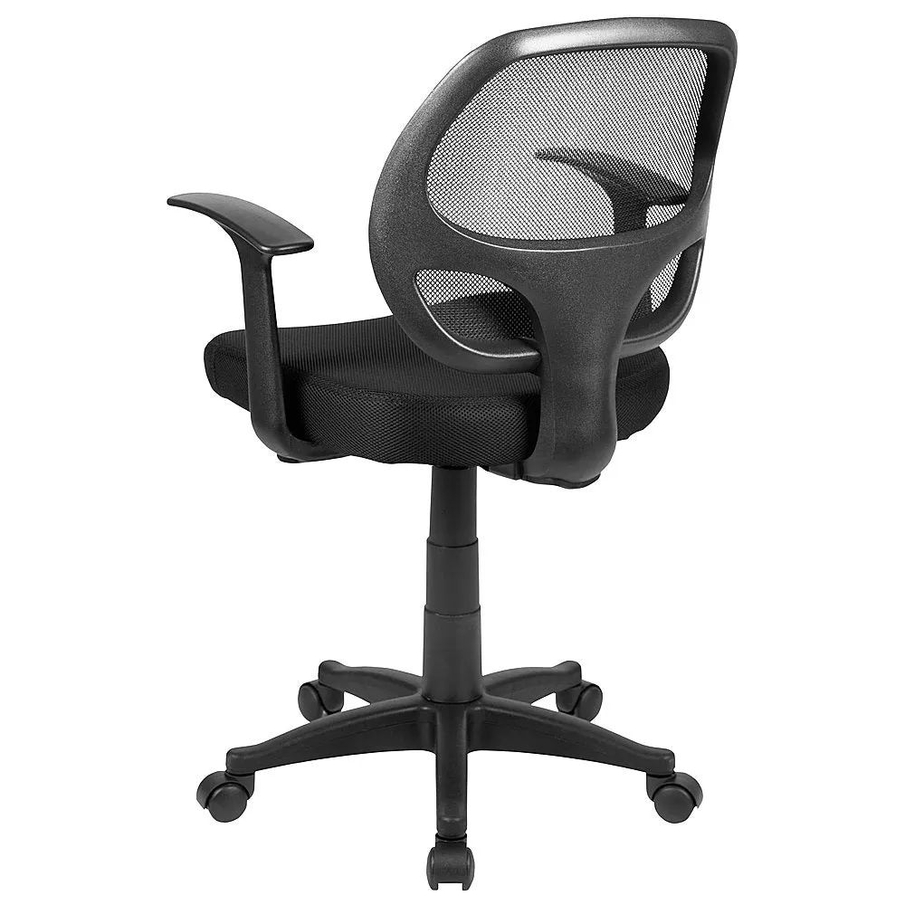 Alamont Home - Mallard Contemporary Mesh Swivel Office Chair - Black