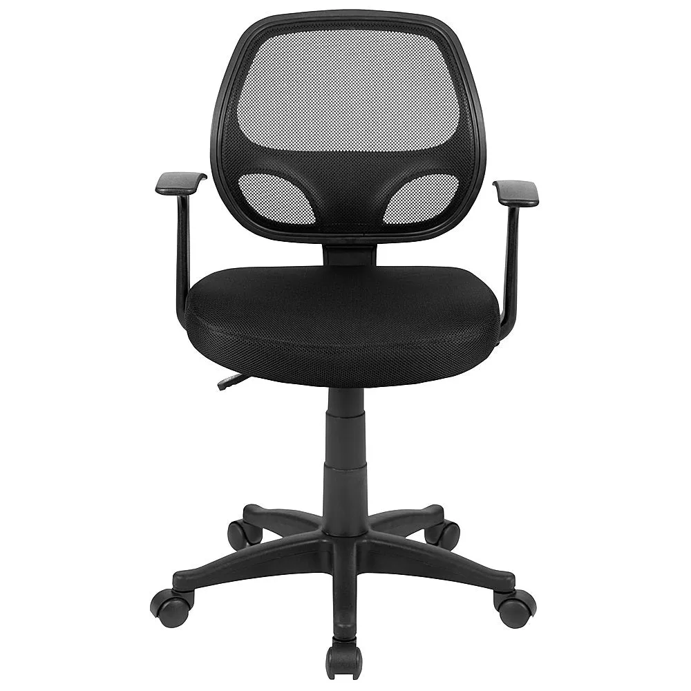 Alamont Home - Mallard Contemporary Mesh Swivel Office Chair - Black