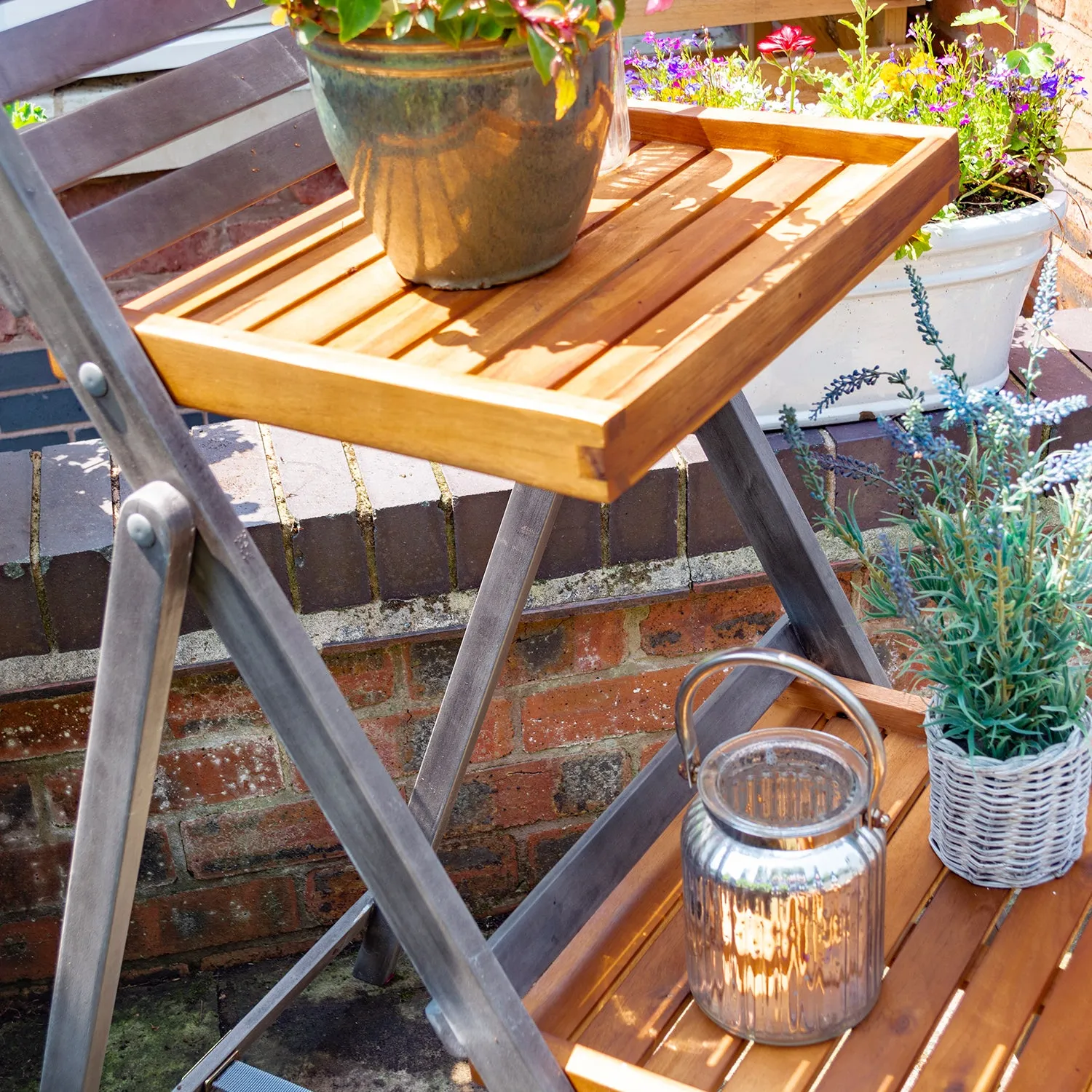 Alderley Hardwood Plant Ladder