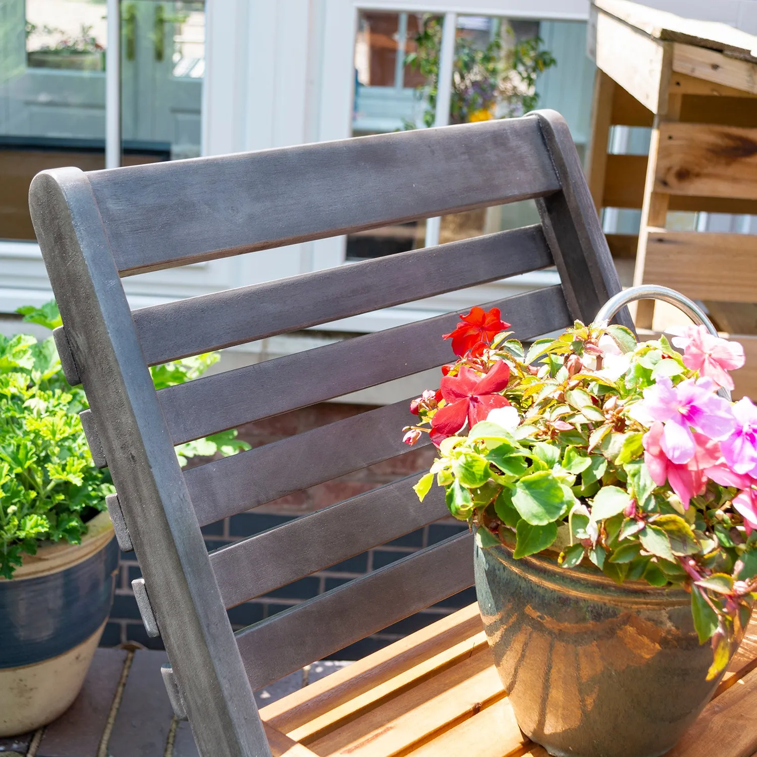 Alderley Hardwood Plant Ladder