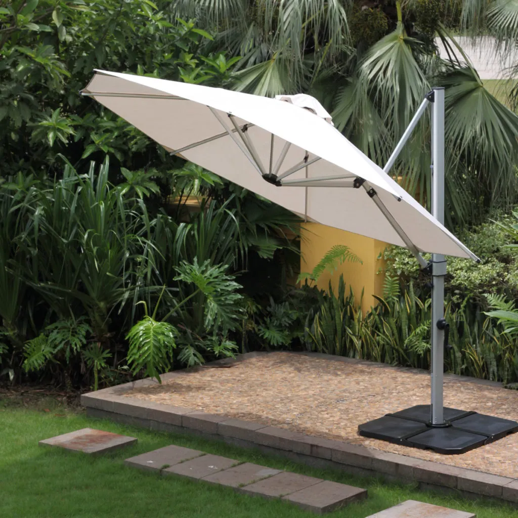 Aurora 2.8 square Premium cantilever umbrella (100% Solution dyed Olefin®)