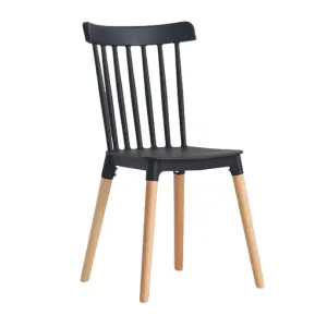 Avery Wood and Polypropylene Dining Chair - Elevate Your Dining Experience