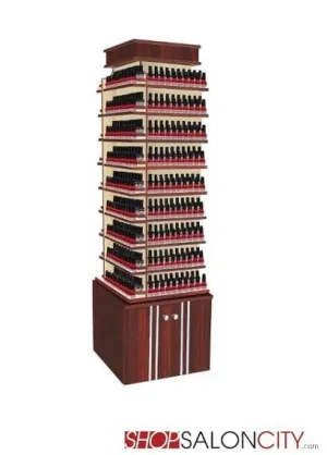 AVON I 360 Degree Swivel Nail Polish Display Shelf (Double Shelves)