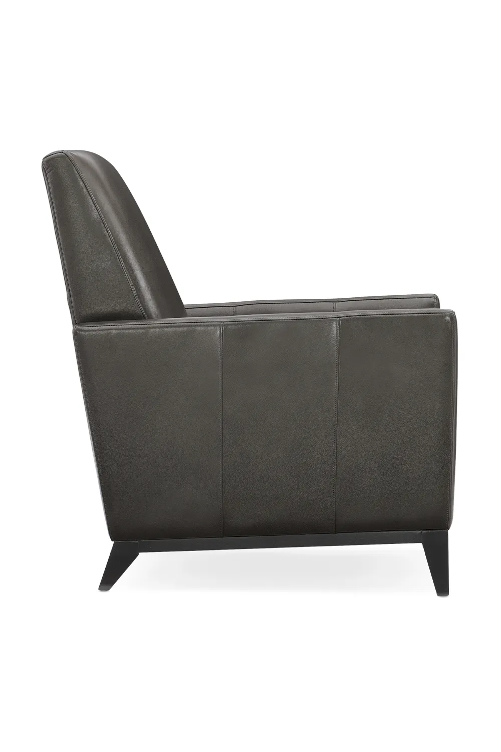 Black Leather Reclining Chair | Caracole Lean On Me