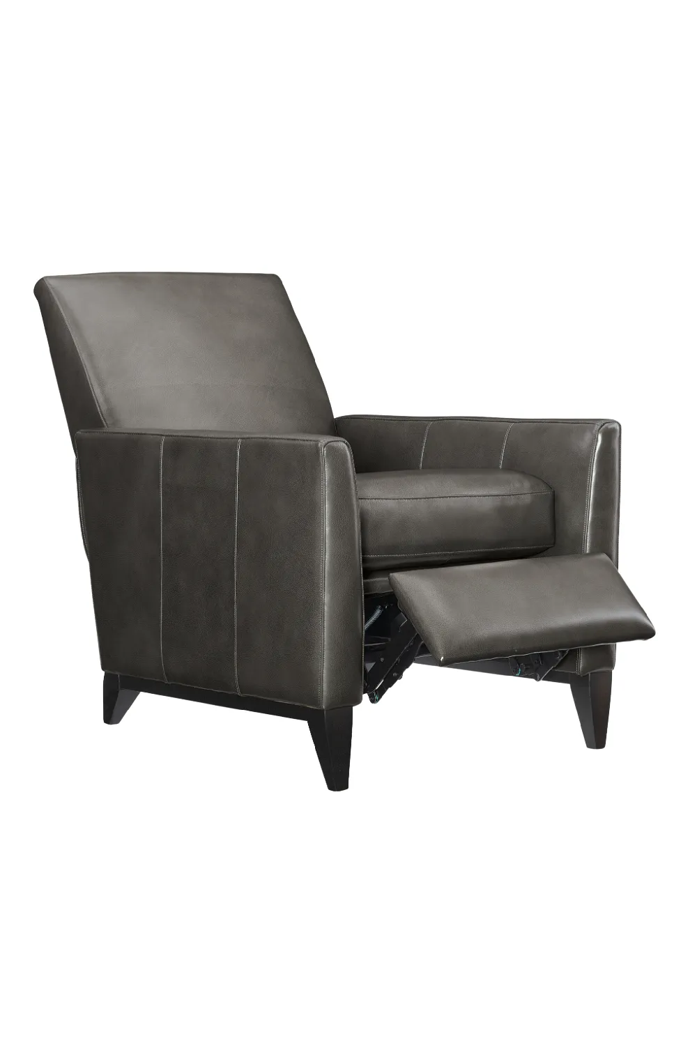 Black Leather Reclining Chair | Caracole Lean On Me