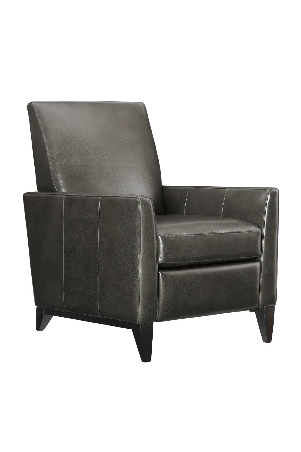 Black Leather Reclining Chair | Caracole Lean On Me