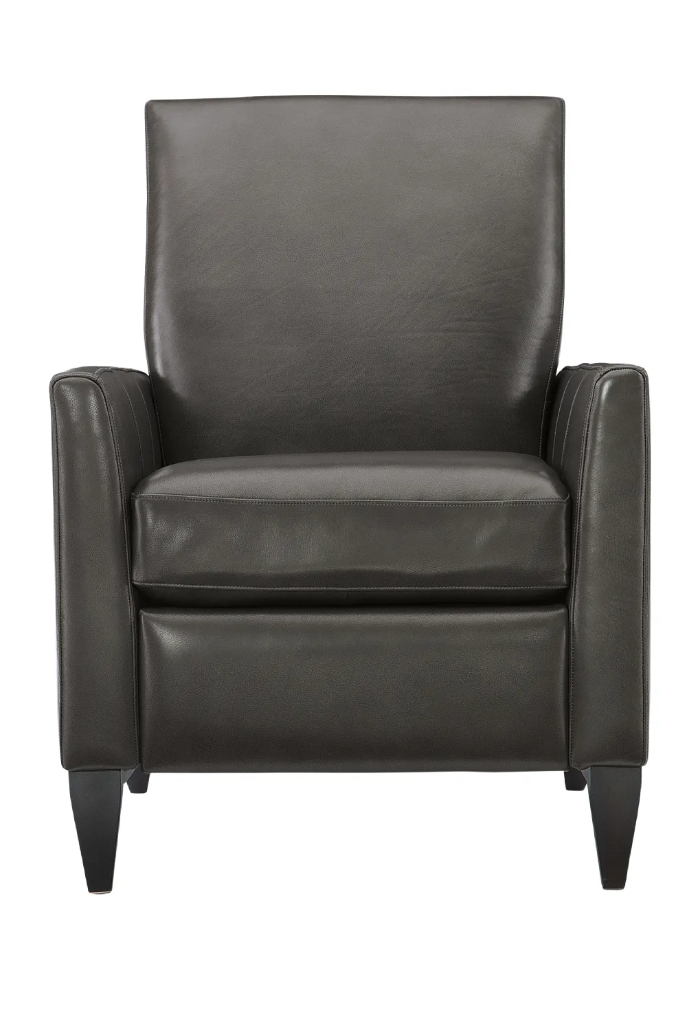 Black Leather Reclining Chair | Caracole Lean On Me