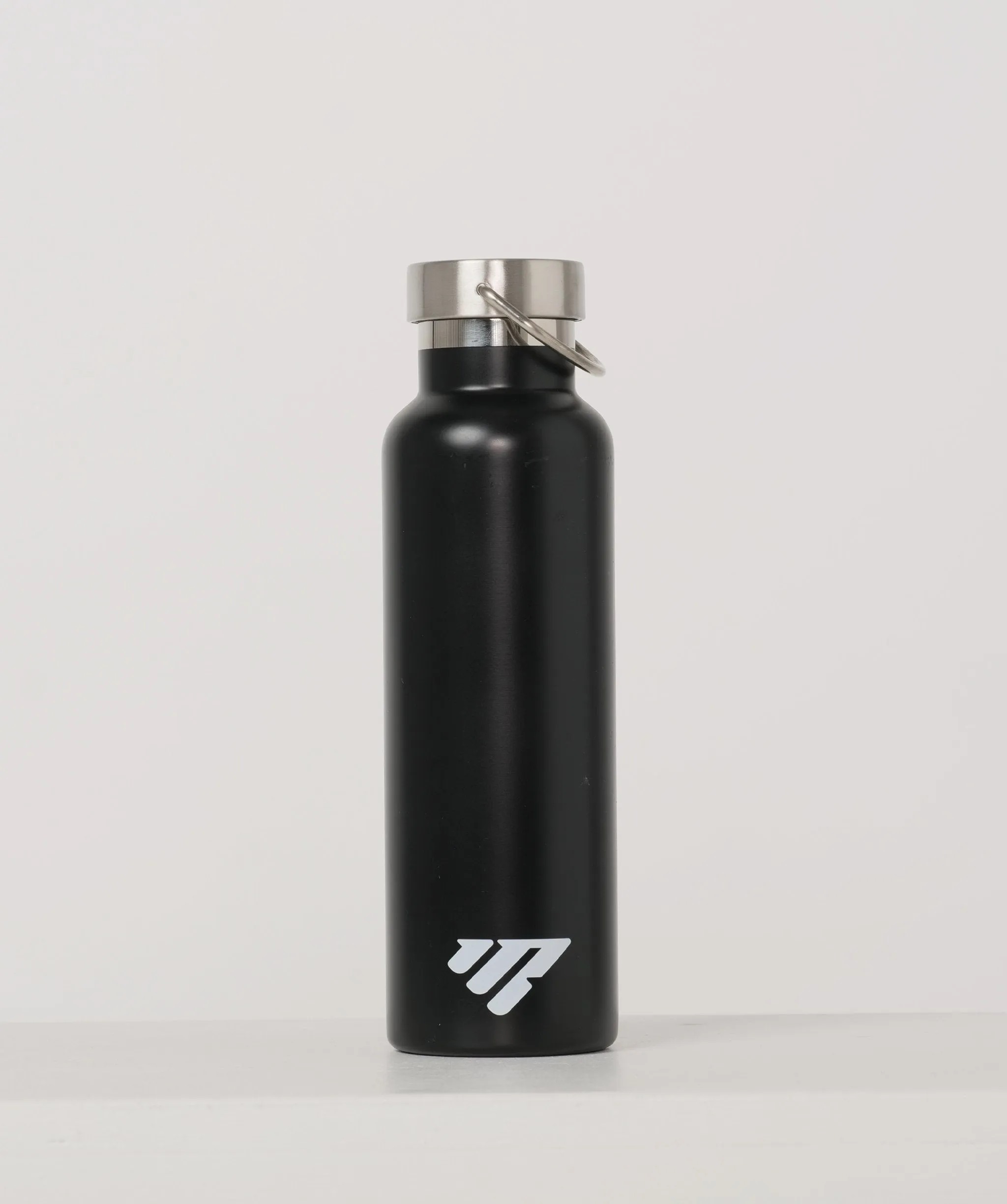 Black Metal Water Bottle