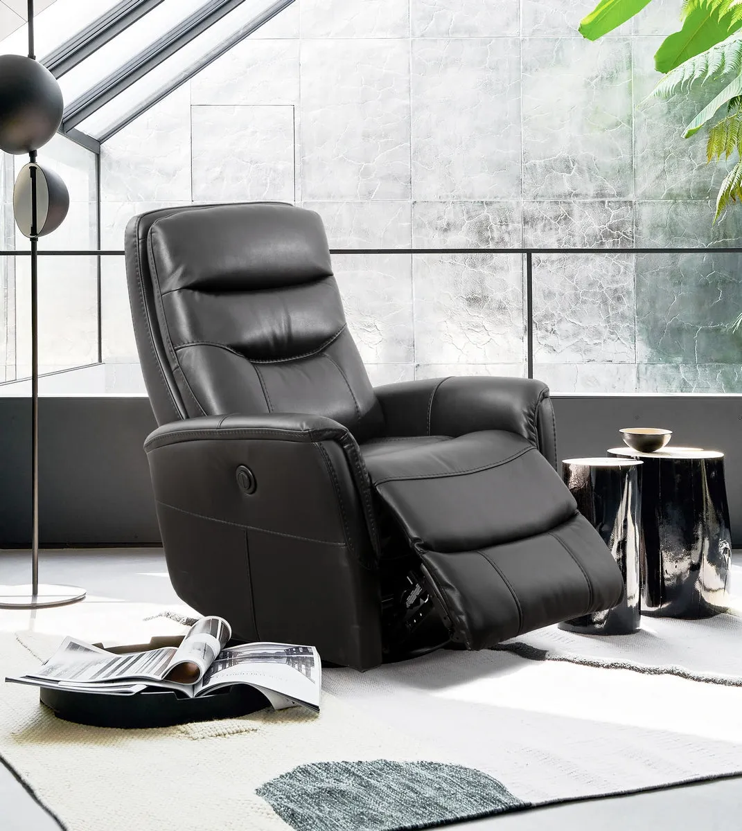 Black Onyx Comfort Glide Recliner