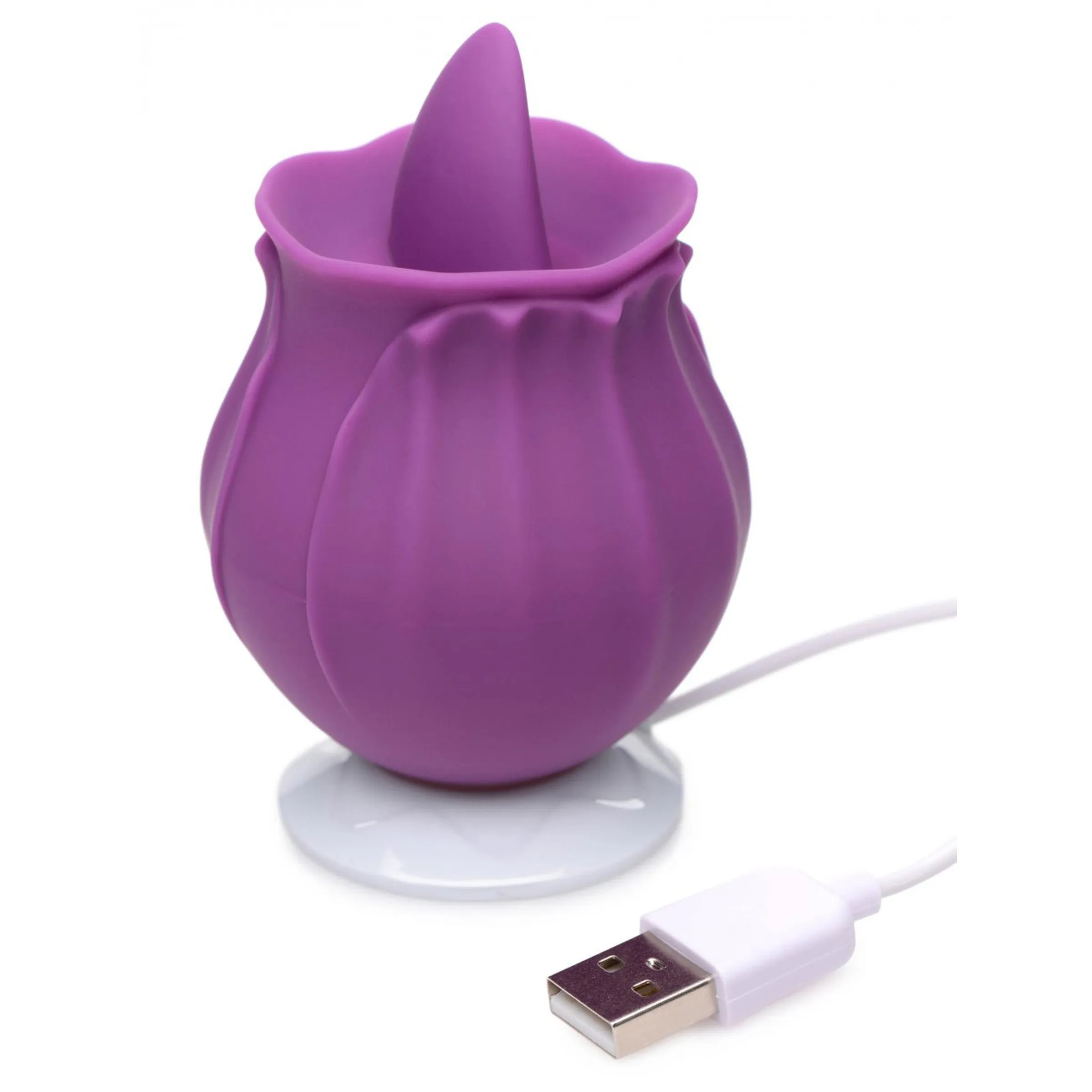 Bloomgasm Wild Violet Licking Silicone Stimulator