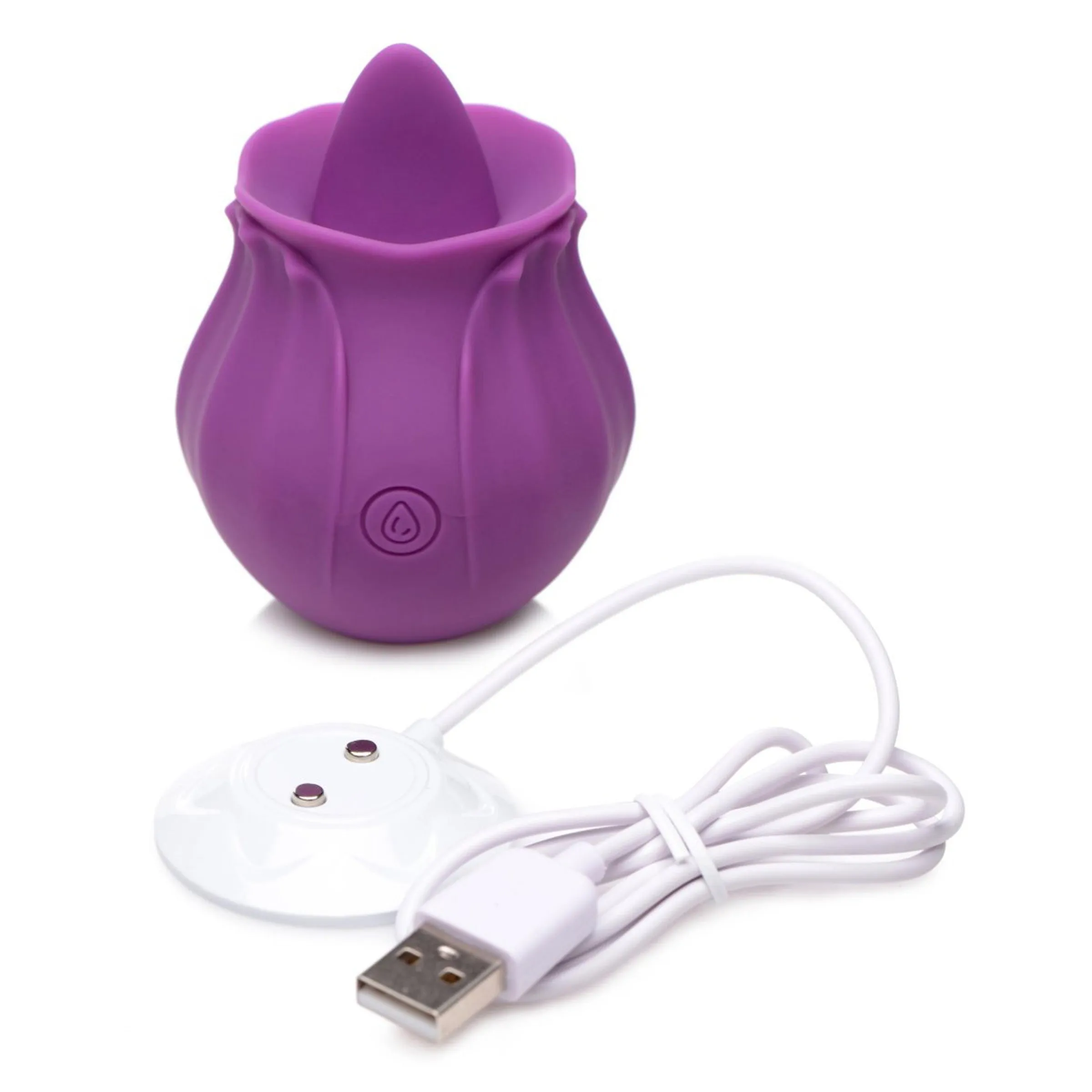 Bloomgasm Wild Violet Licking Silicone Stimulator