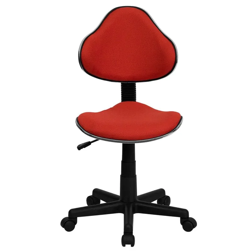 Blue Fabric Swivel Ergonomic Task Office Chair - BT-699-BLUE-GG