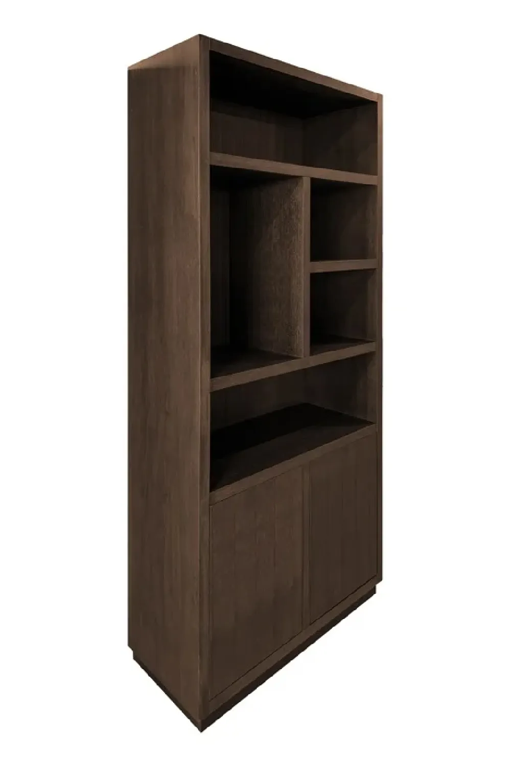 Brown Oak Bookcase | OROA Oakura