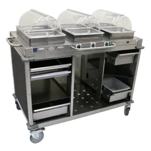 Cadco CBC-HHH-L3 Serving Counter