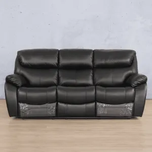 Cairo 3 Seater Leather Recliner