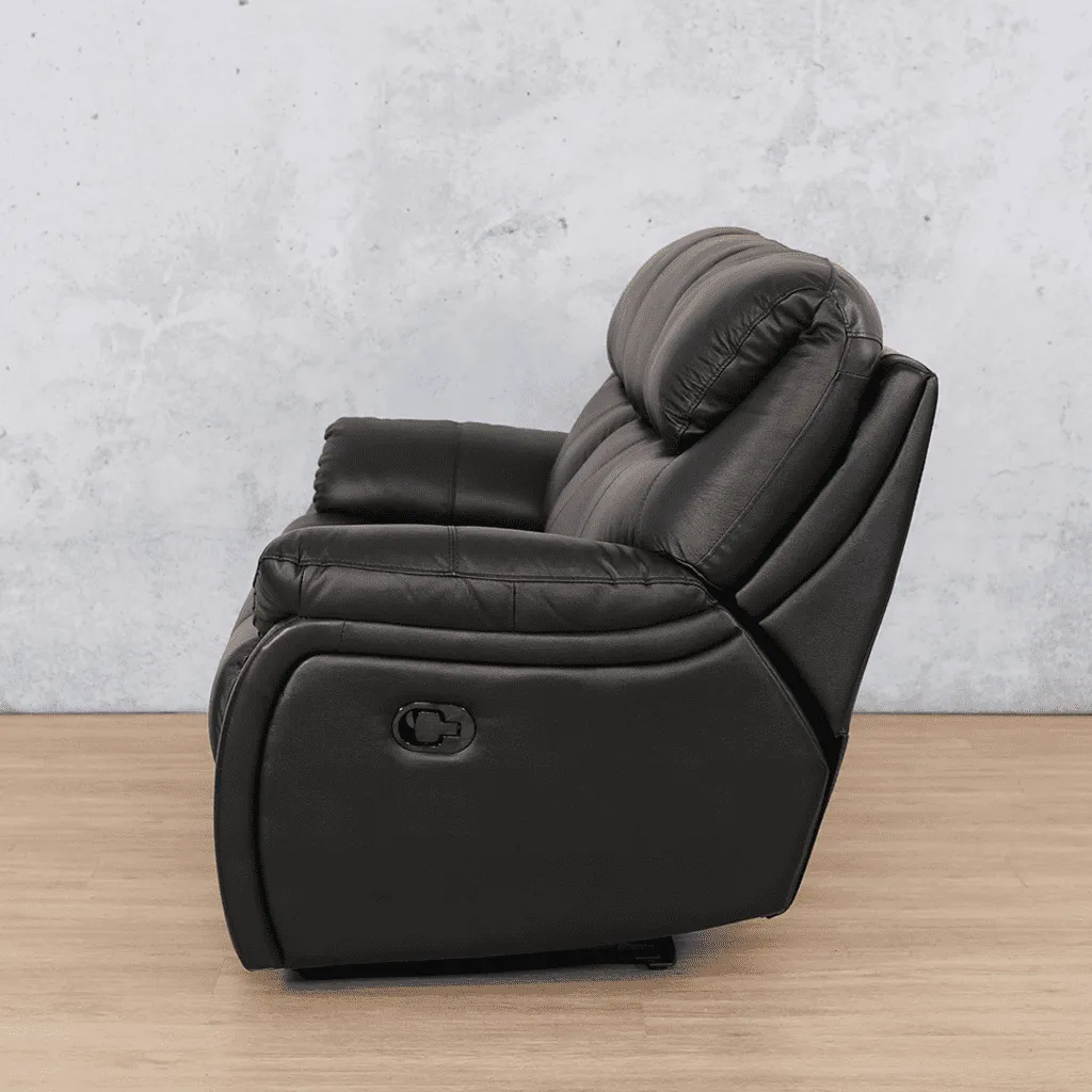 Cairo 3 Seater Leather Recliner