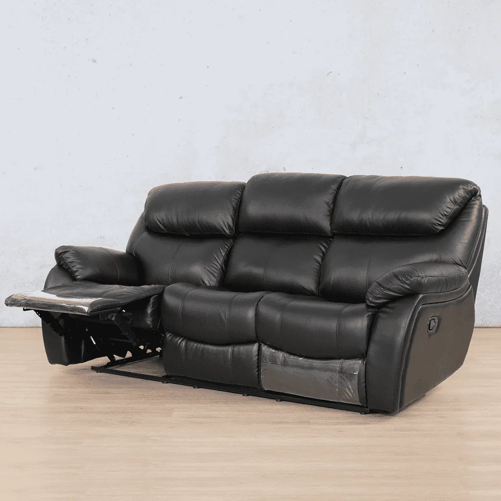 Cairo 3 Seater Leather Recliner