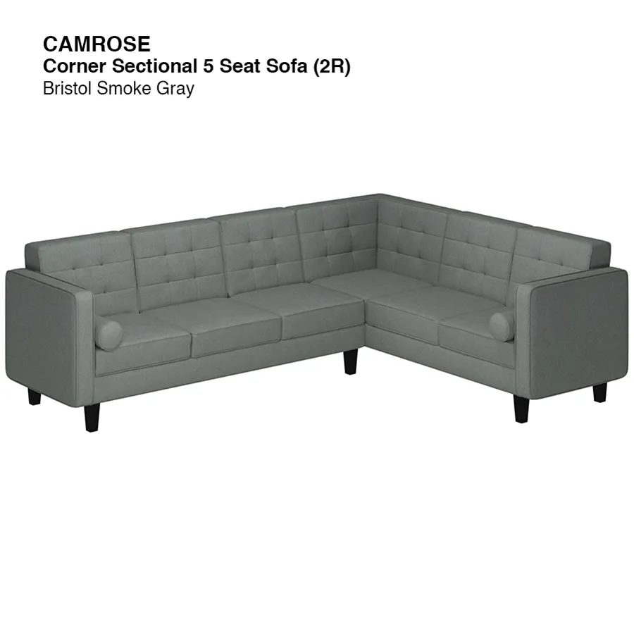 Camrose Corner Sectional 5 Seat (2R) Sofa