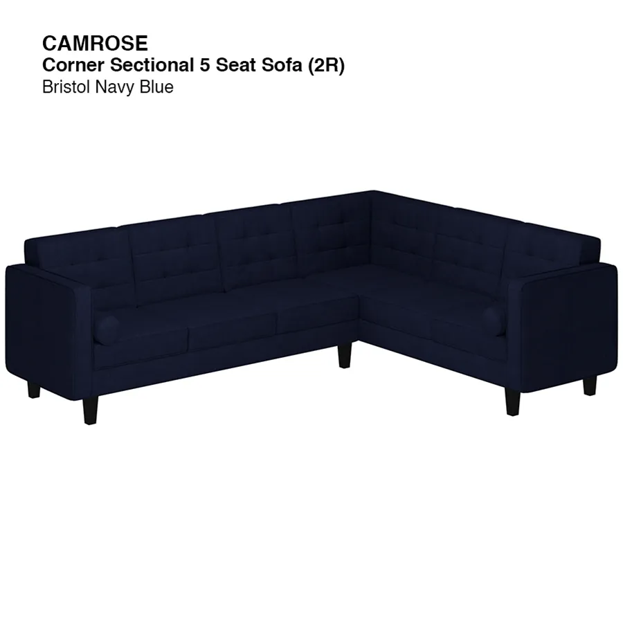 Camrose Corner Sectional 5 Seat (2R) Sofa