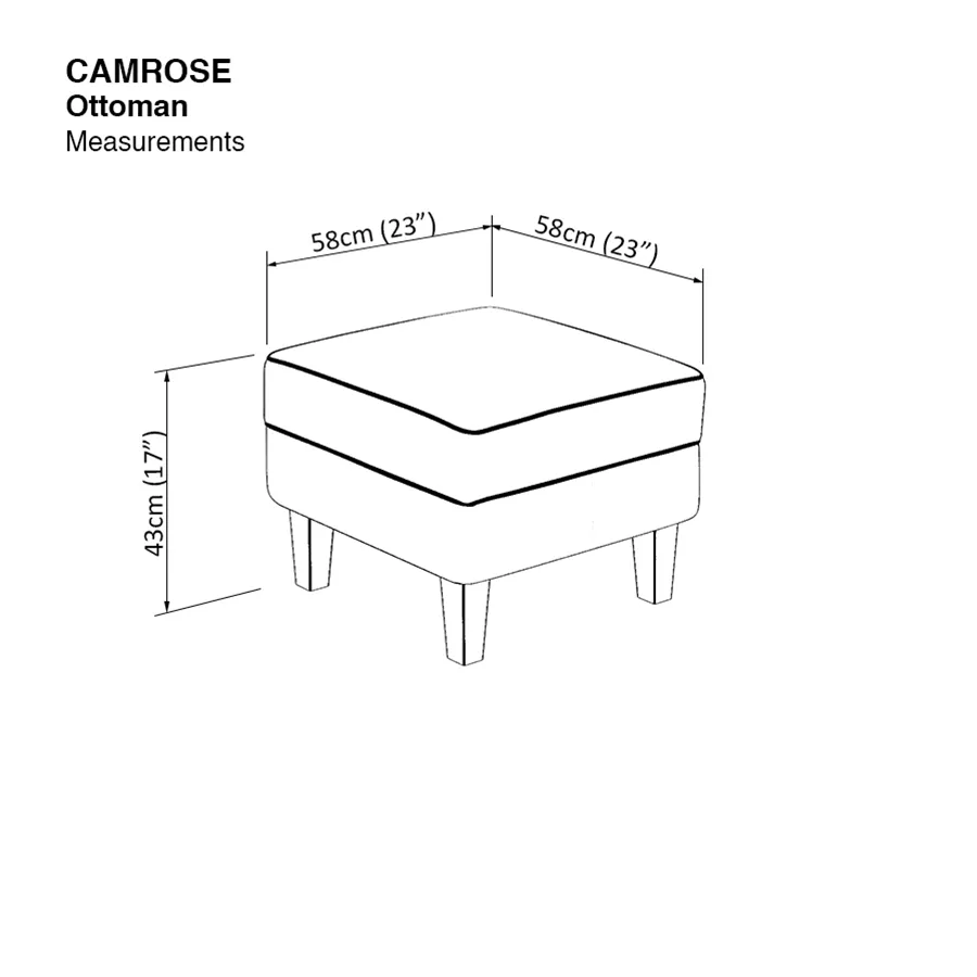 Camrose Ottoman