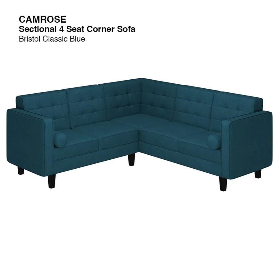 Camrose Sectional 4 Seat Corner Sofa