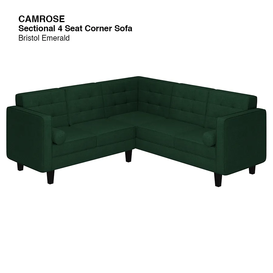 Camrose Sectional 4 Seat Corner Sofa