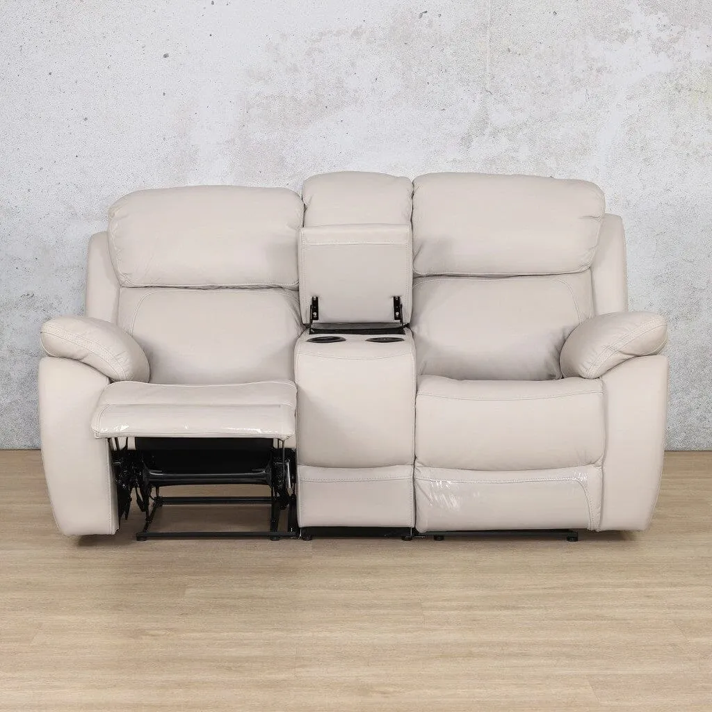 Capri 2 Seater Leather Home Theatre Recliner