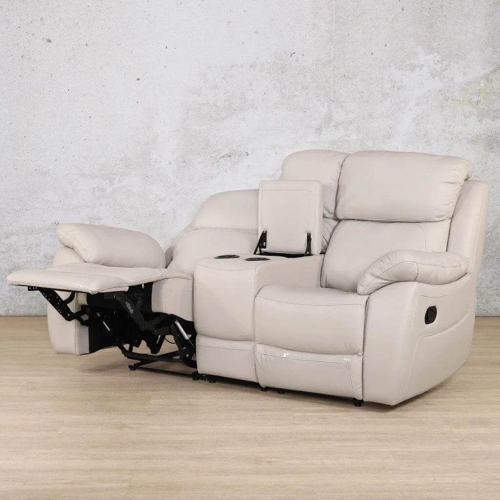 Capri 2 Seater Leather Home Theatre Recliner