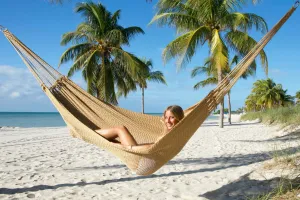 Caribbean Mayan Hammock - Tan