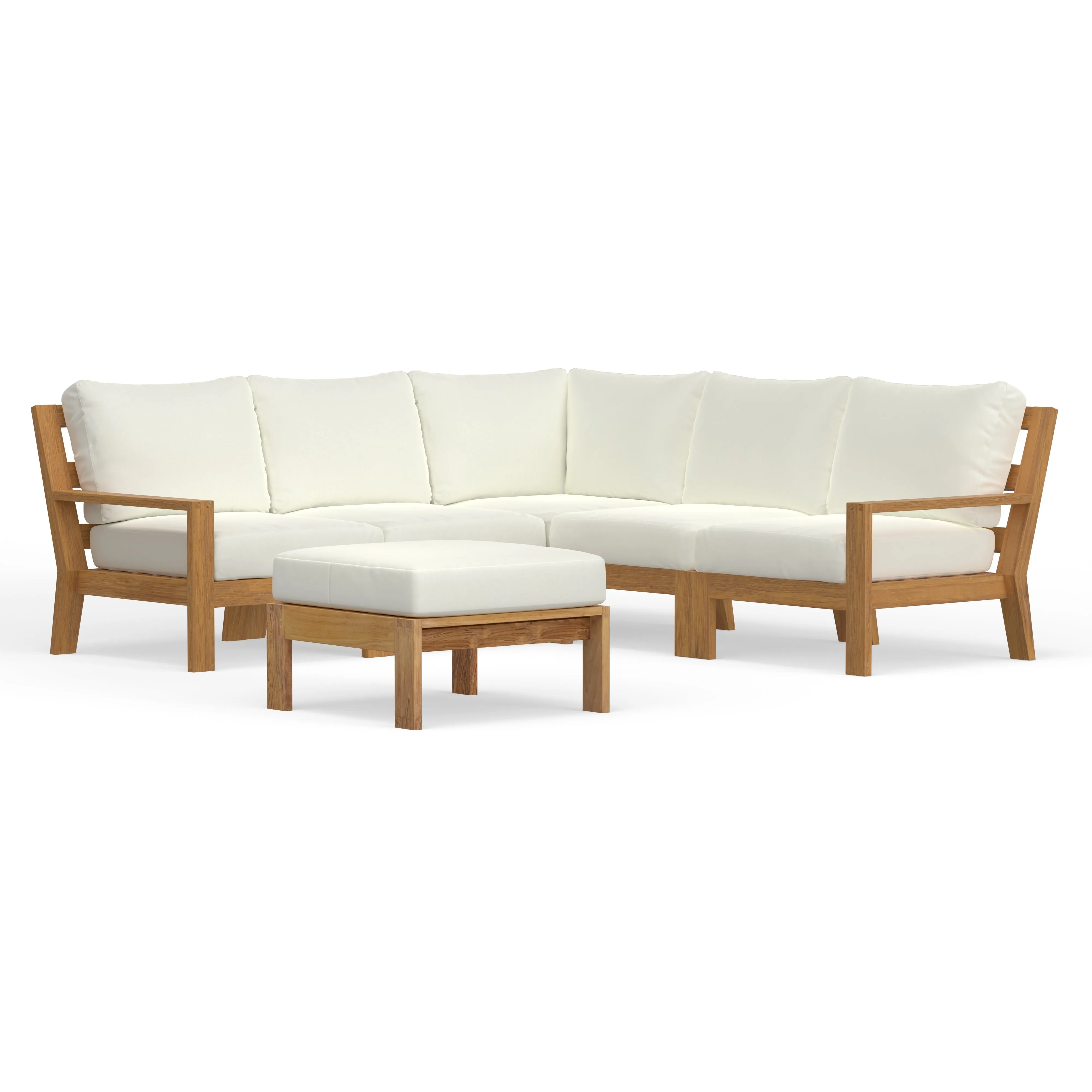 Charleston Outdoor 5-Piece Sectional