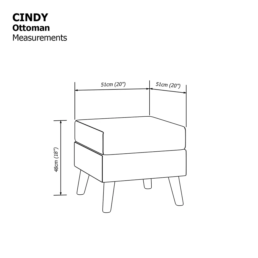 Cindy Ottoman