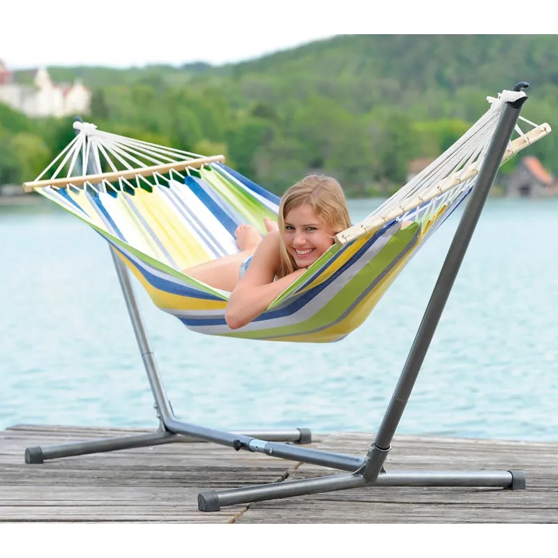 CLEARANCE Sumo Rockstone Metal Hammock Stand (L) (A)