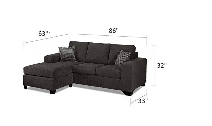 Cordell 4 Seater Fabric Sofa for Living Room