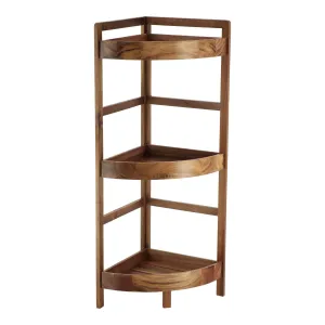 Corner Cabinet With 3 Shelves - Acacia