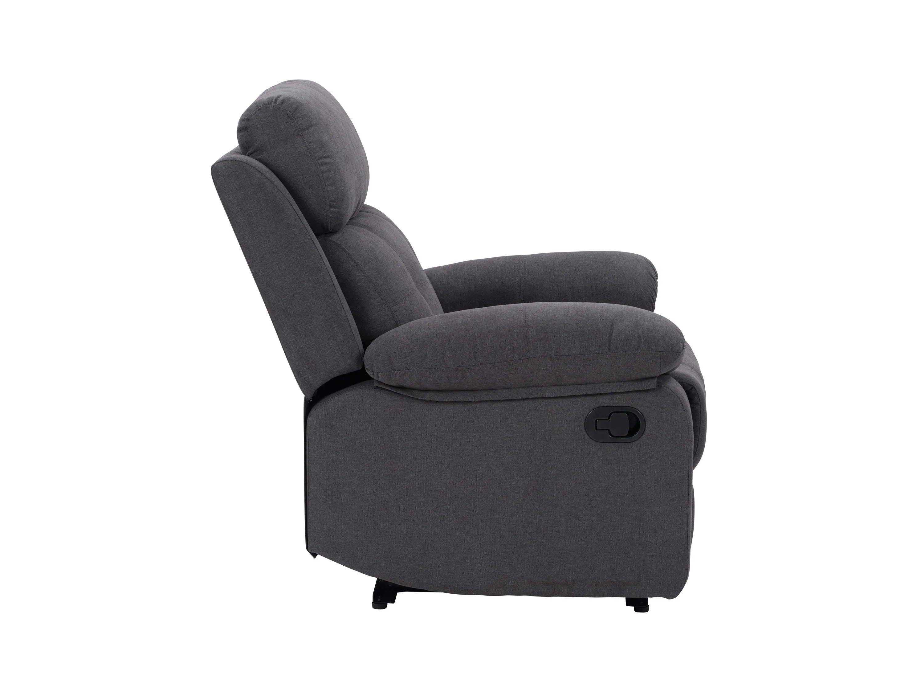 Dark Grey Extra Wide Recliner