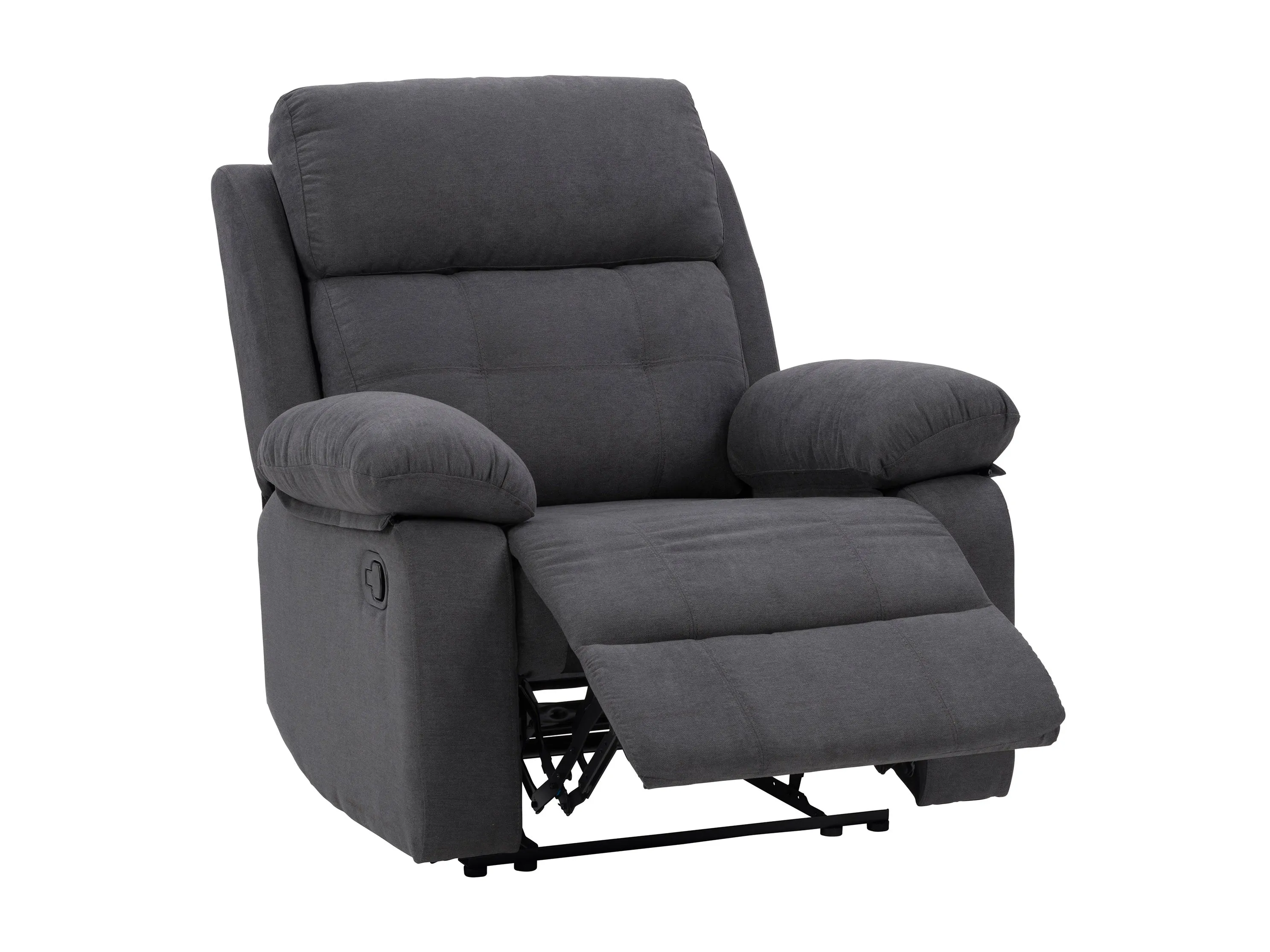 Dark Grey Extra Wide Recliner