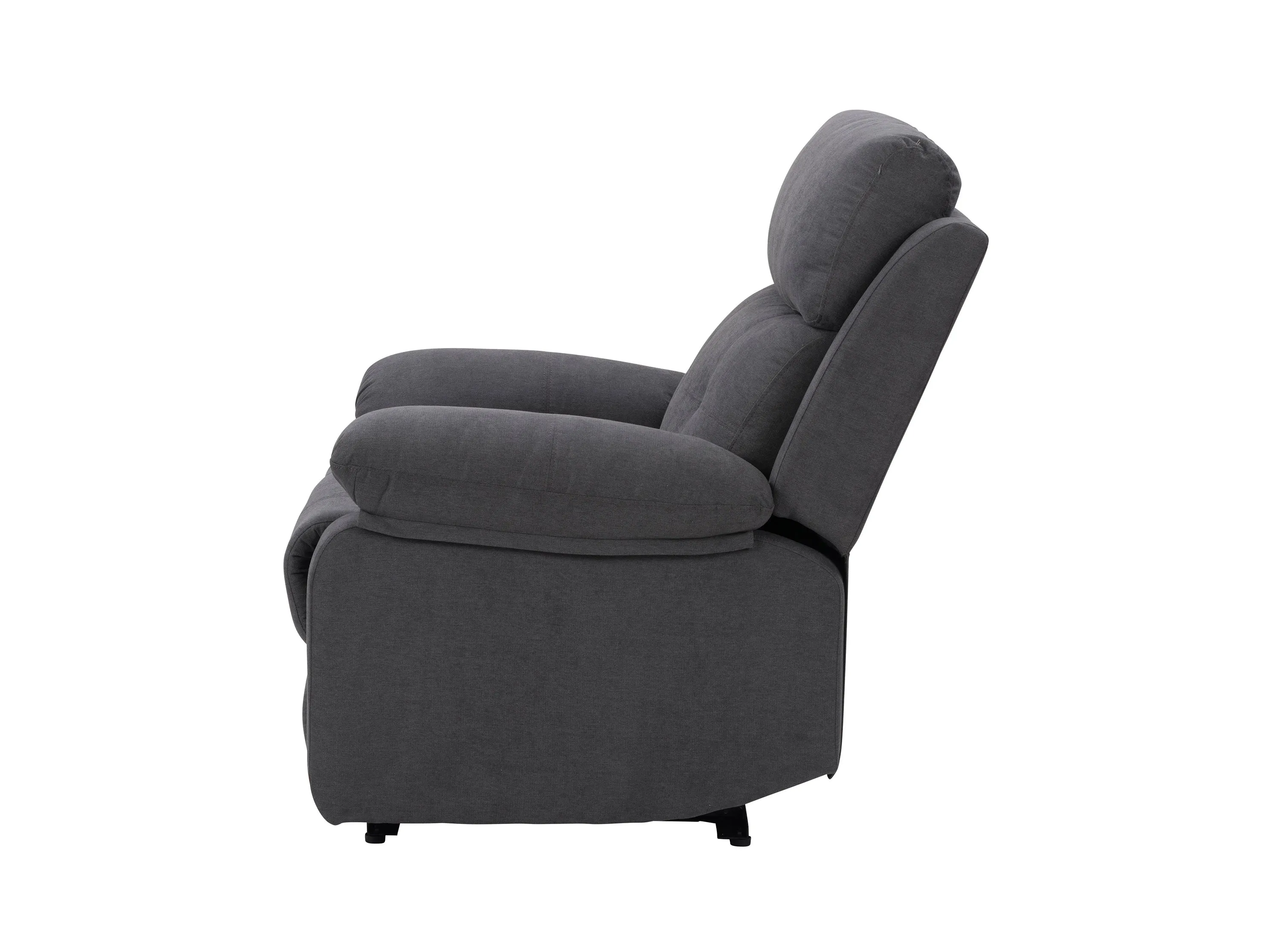 Dark Grey Extra Wide Recliner