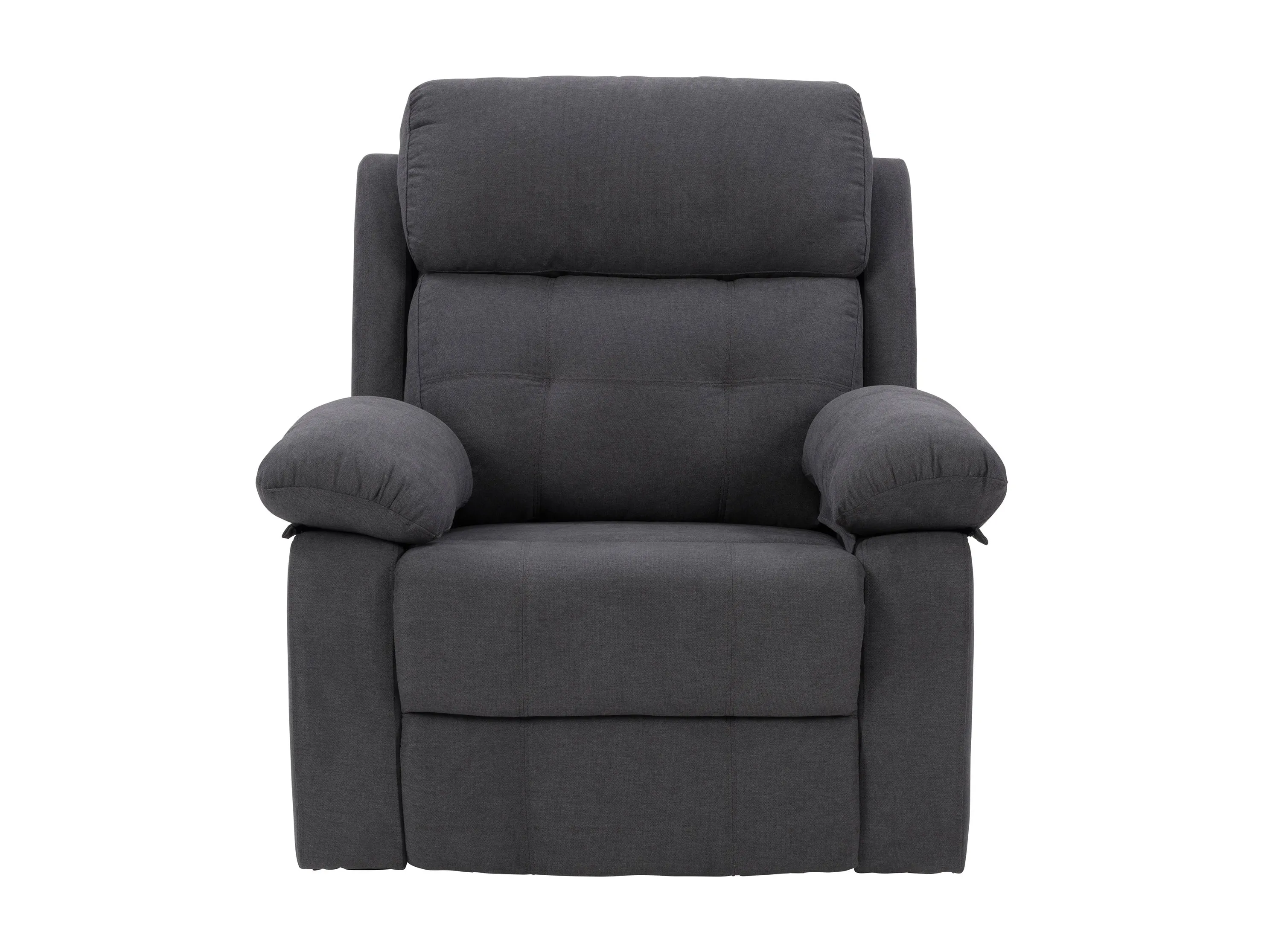 Dark Grey Extra Wide Recliner