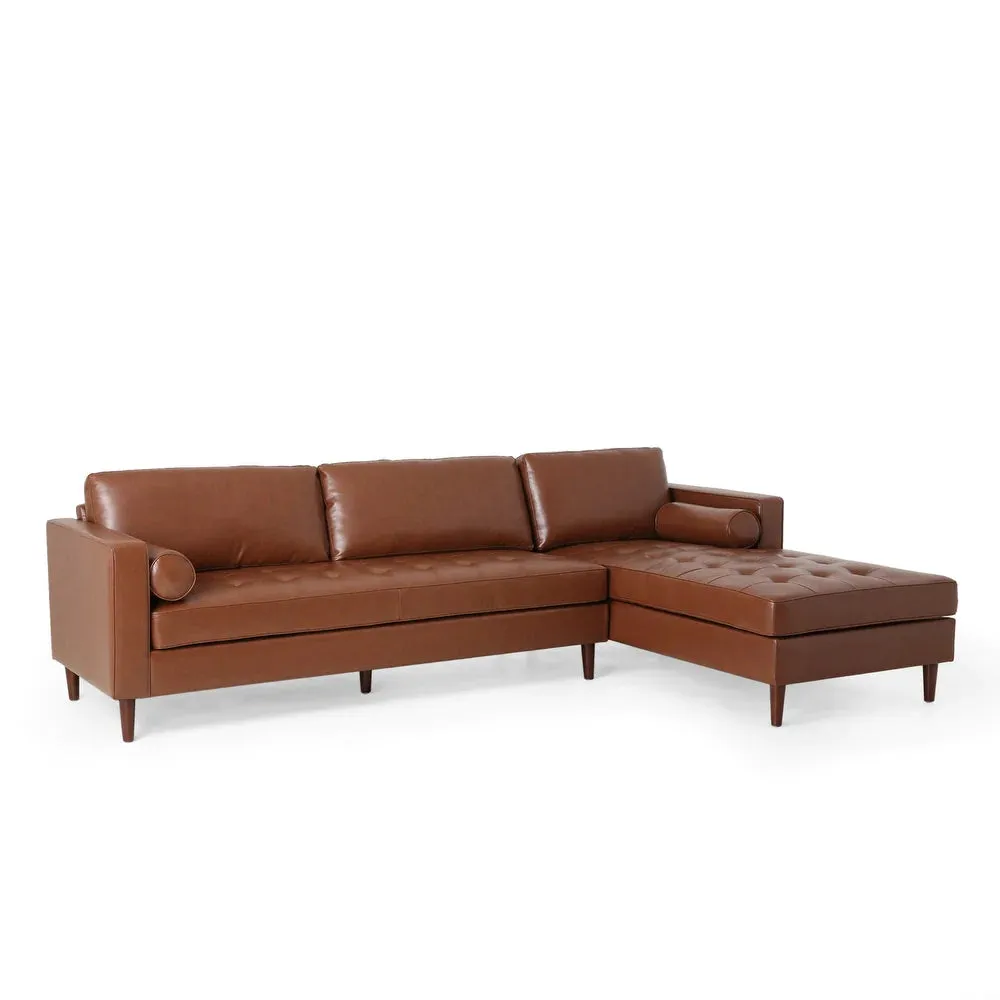 Depy Sectional Sofa Set in PU Leatherette