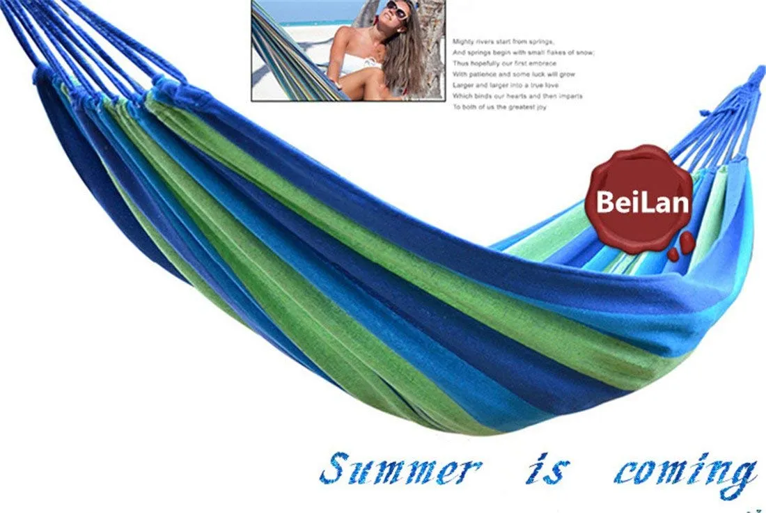 Double & Single Parachute Camping Hammock - BeiLan